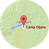 Camp Oljato map pin.